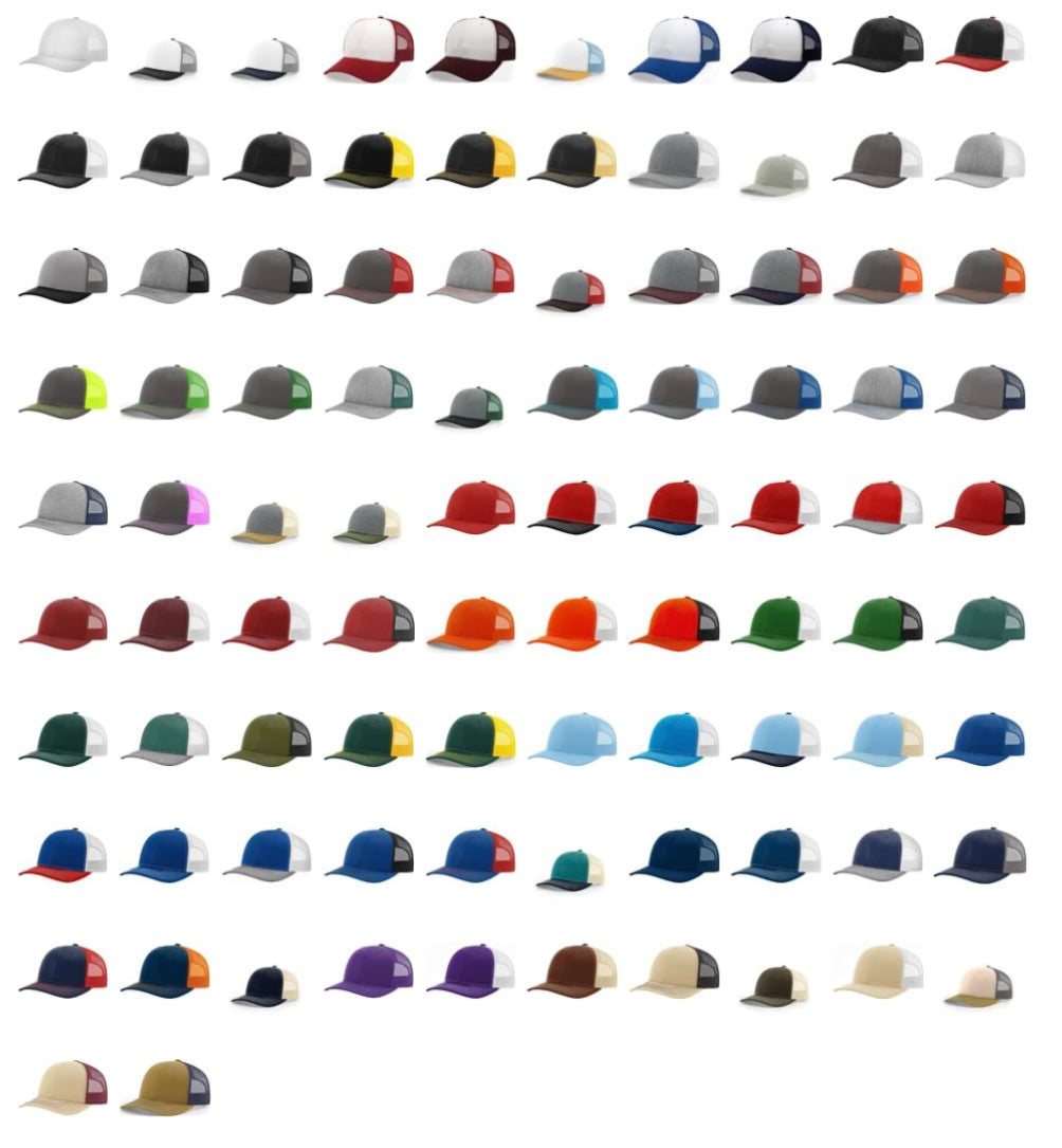 Custom Leather Patch Hat